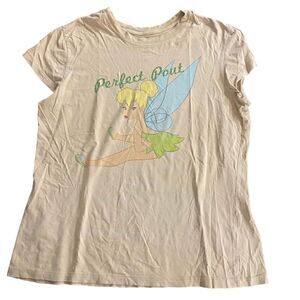 The Wonderful world Of Disney XXL Tinker Bell Short Sleeve Tshirt Perfect pout